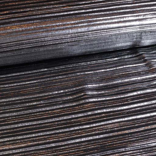Tissu Plissé Jersey Stretch Argent