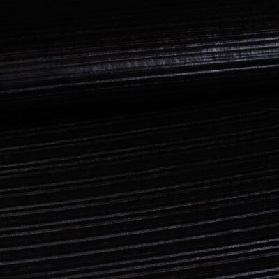 Tissu plissé jersey stretch métallisé noir