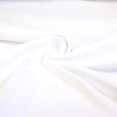 Tissu occultant blanc