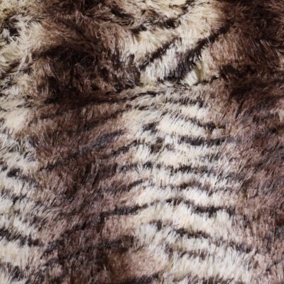 Tissu imitation fourrure tigre