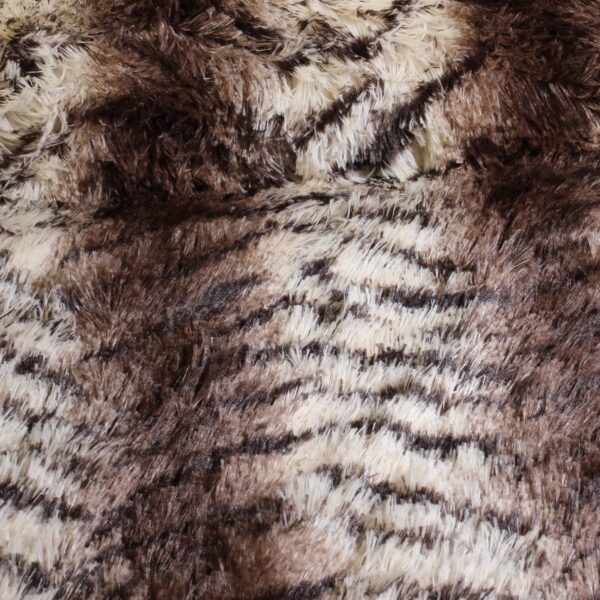 Tissu imitation fourrure tigre