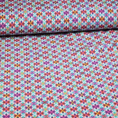 Tissu Viscose Fantasie étoile