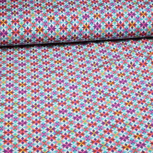 Tissu Viscose Fantasie étoile