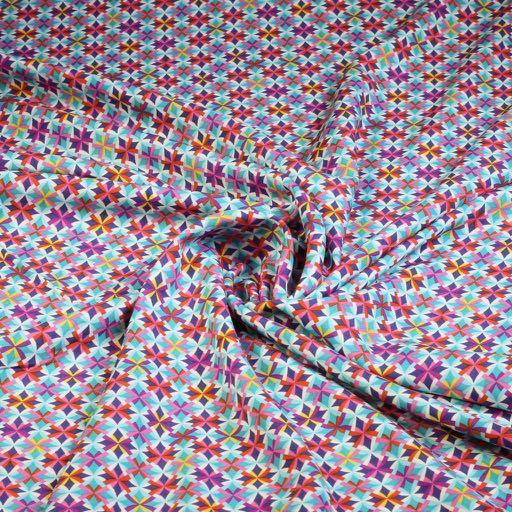 Tissu Viscose Fantasie étoile