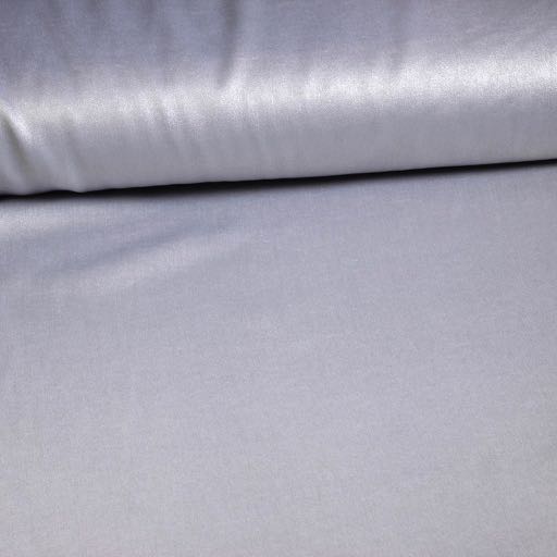 Tissu métallisé argent