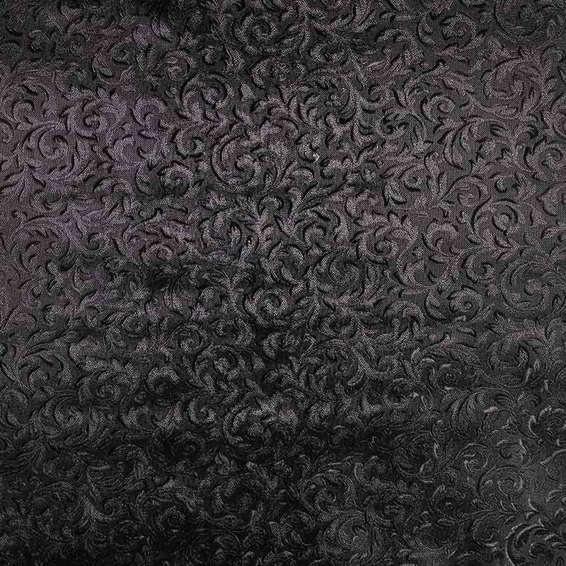 Tissu tafelzeil deluxe ornement noir
