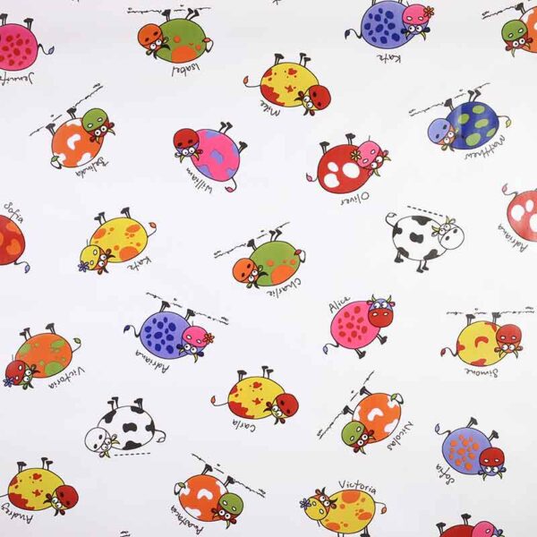 Toile cirée deluxe fantasy vache