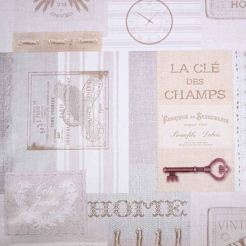 Toile cirée deluxe motif clés