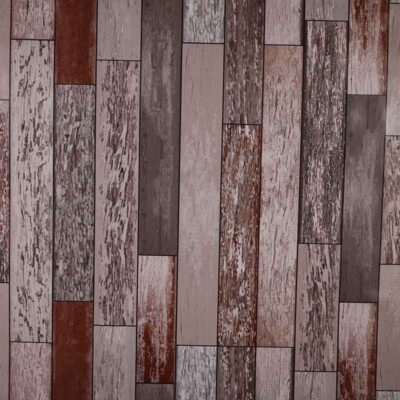 Tissu tafelzeil deluxe parquet marron