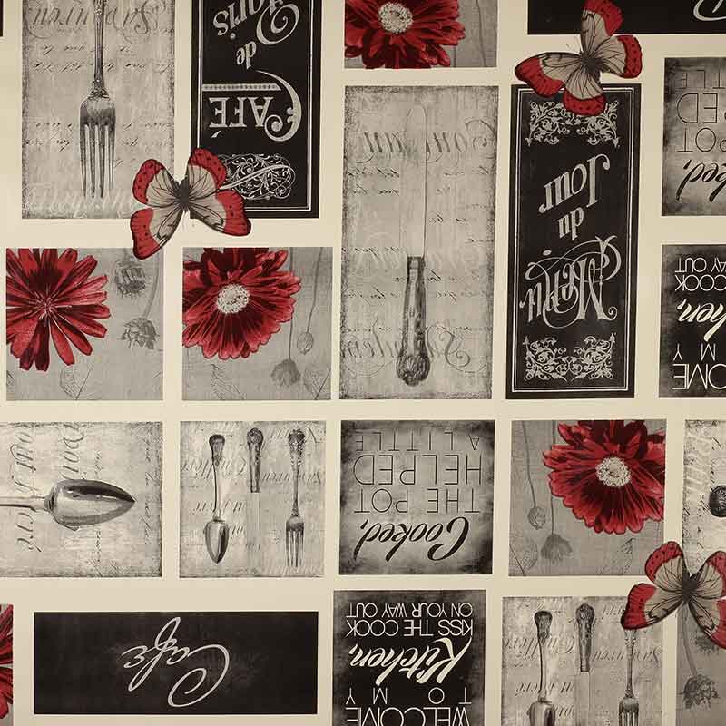 Tissu cirée deluxe bistro