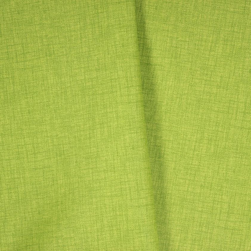 Tissu cirée lin lime