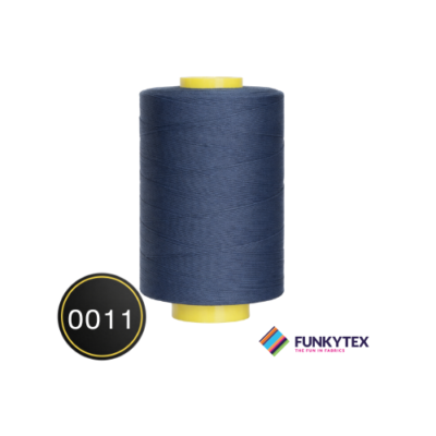 Fil à coudre Atelier 1000 mètres Funkytex Bleu Marine Jean