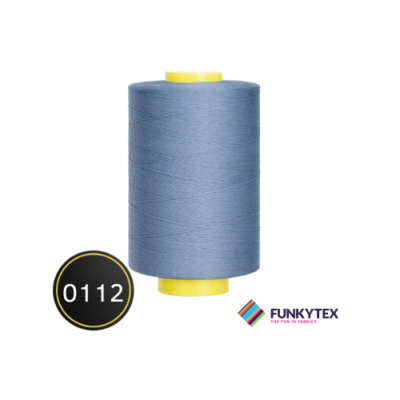 Fil à coudre Atelier 1000 mètres Funkytex Bleu Jean Foncé