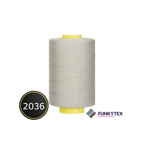Fil à coudre Atelier 1000 mètres Funkytex Vert Poussiéreux