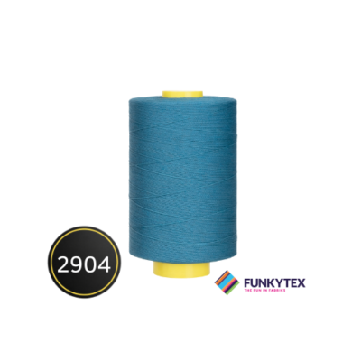 Fil à coudre Atelier 1000 mètres Funkytex Pétrole
