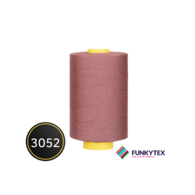 Fil à coudre Atelier 1000 mètres Funkytex Rose Poussiéreux Foncé