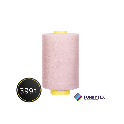 Fil à coudre Atelier 1000 mètres Funkytex Rose Nude