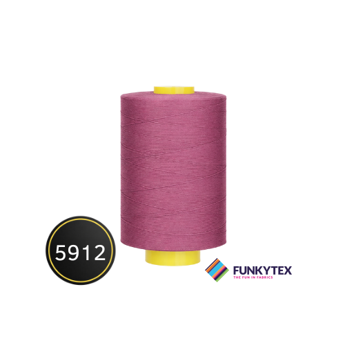 Fil à coudre Atelier 1000 mètres Funkytex Rose Cardinal