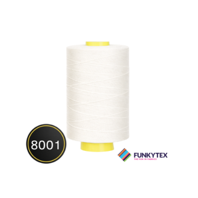 Fil à coudre Atelier 1000 mètres Funkytex Crème Clair