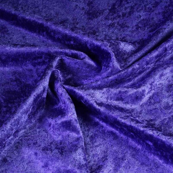 Velours de panne violet