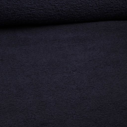 Tissu éponge Bleu marine foncé