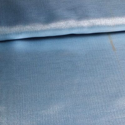 Fancy Organza Crêpe Bleu Bébé