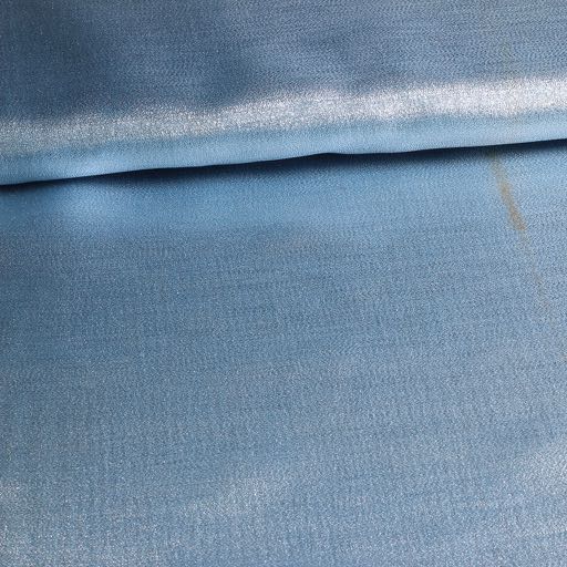 Fancy Organza Crêpe Bleu Bébé