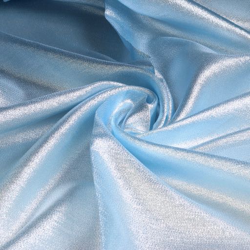 Fancy Organza Crêpe Bleu Bébé