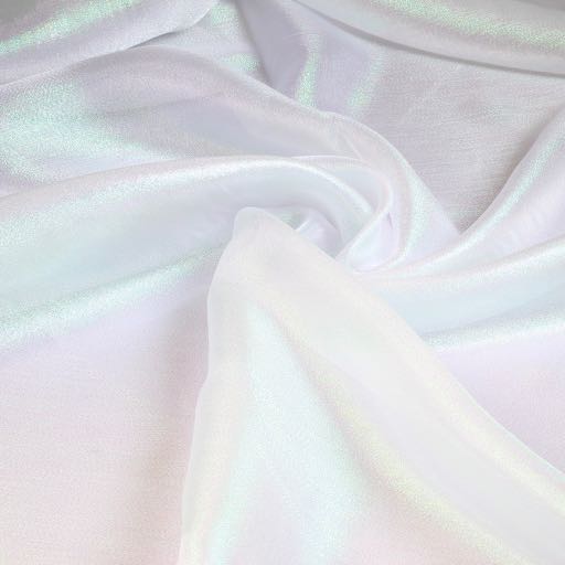Fancy Organza Crêpe Blanc