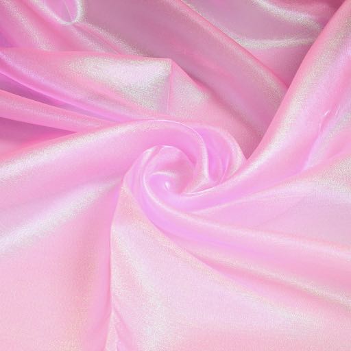 Fancy Organza Crêpe Rose Fluo