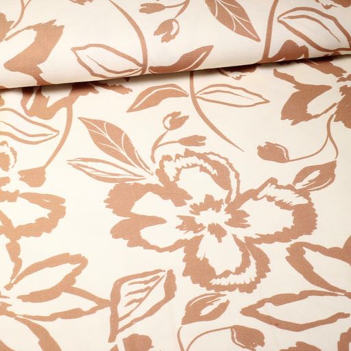 Crêpe Viscose Blume Camel