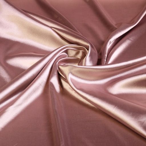 Satin Stretch Soyeux Rose Antique