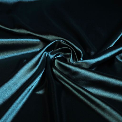 Satin Stretch Soyeux Pétrole