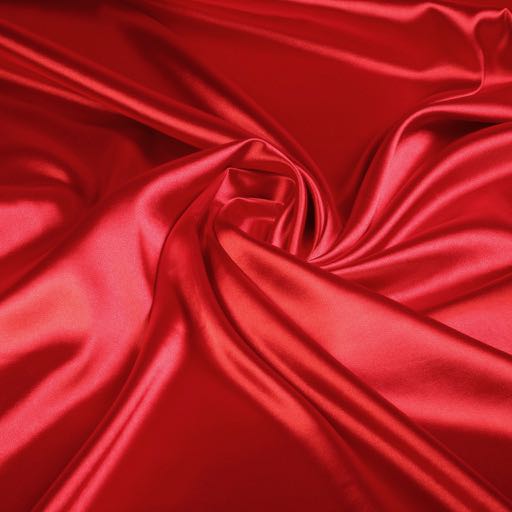 Satin Stretch Soyeux Rouge
