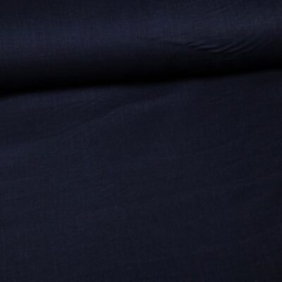 Lin Viscose Bleu Marine