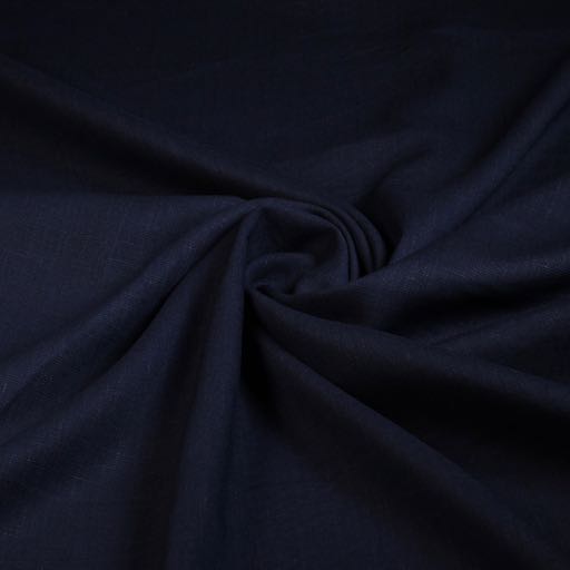 Lin Viscose Bleu Marine