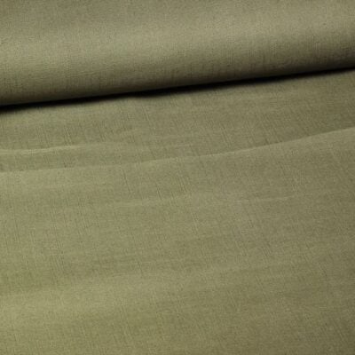 Linen Viscose Vert Kaki