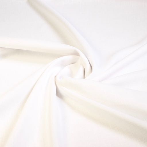 Lin viscose Blanc