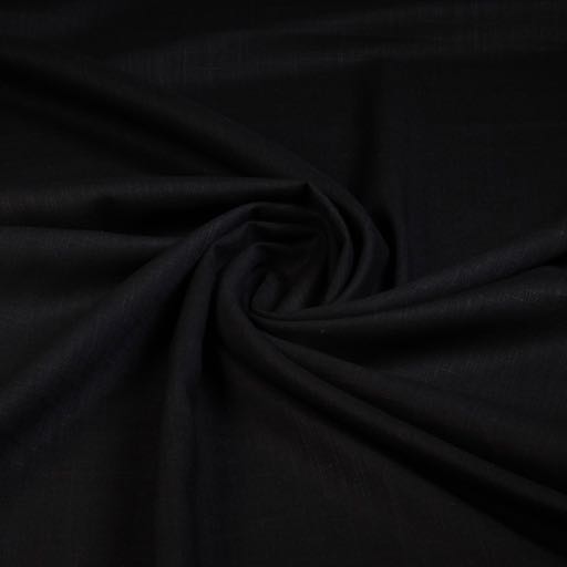 Lin viscose Noir