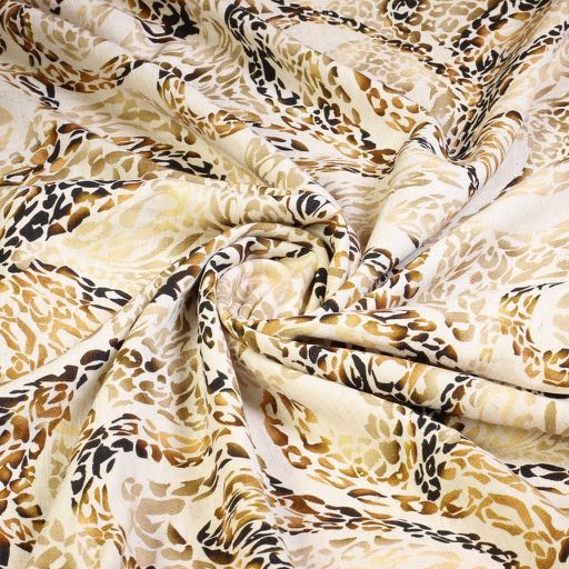 Lin Viscose Imprimé Floral 5