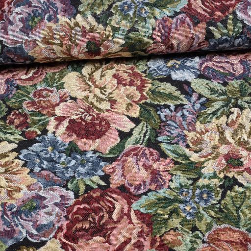Tissu Gobelin Fleur