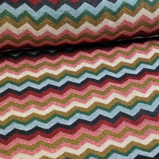 Tissu Gobelin Zigzag