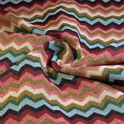 Tissu Gobelin Zigzag