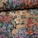 Tissu Gobelin Fleur