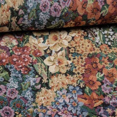 Tissu Gobelin Fleur