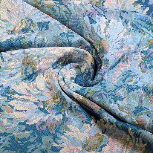 Tissu Gobelin fleurs vintage 3