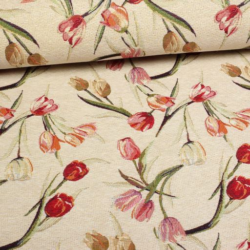 Tissu Gobelin Tulipes
