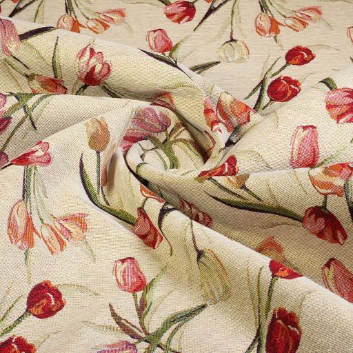 Tissu Gobelin Tulipes