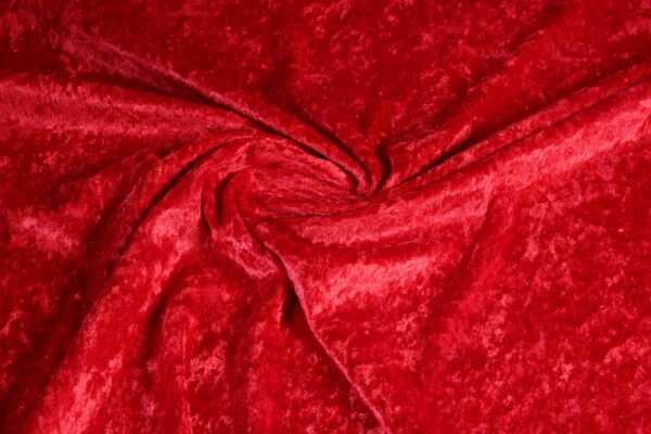 Velours de panne rouge 2