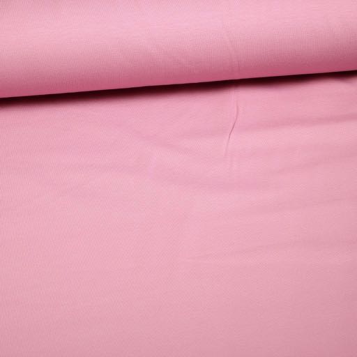 Tissu tricot vieux rose